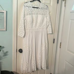 Lily Pulitzer Aiden Midi Resort White Dress